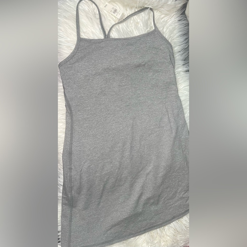 Aerie Gray Women's Razorback dress
